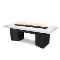 Thumbnail for The Outdoor Plus Alameda Fire Table Smooth Concrete - Match Lit