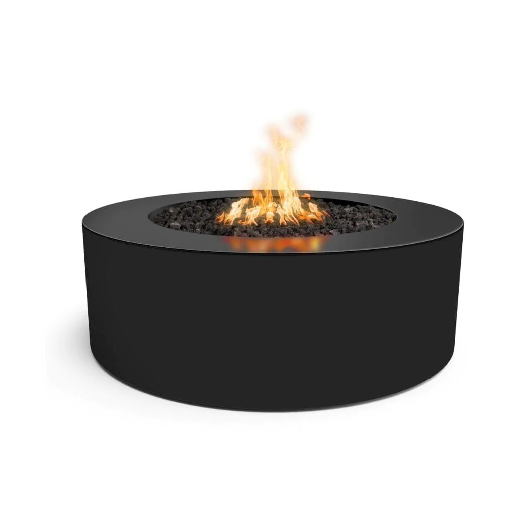 The Outdoor Plus 48" Unity Round Fire Pit - 24" Tall Powder Coated Steel