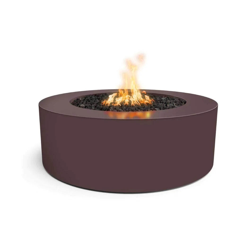 The Outdoor Plus 60" Unity Round Fire Pit - 24" Tall Powder Coated Steel