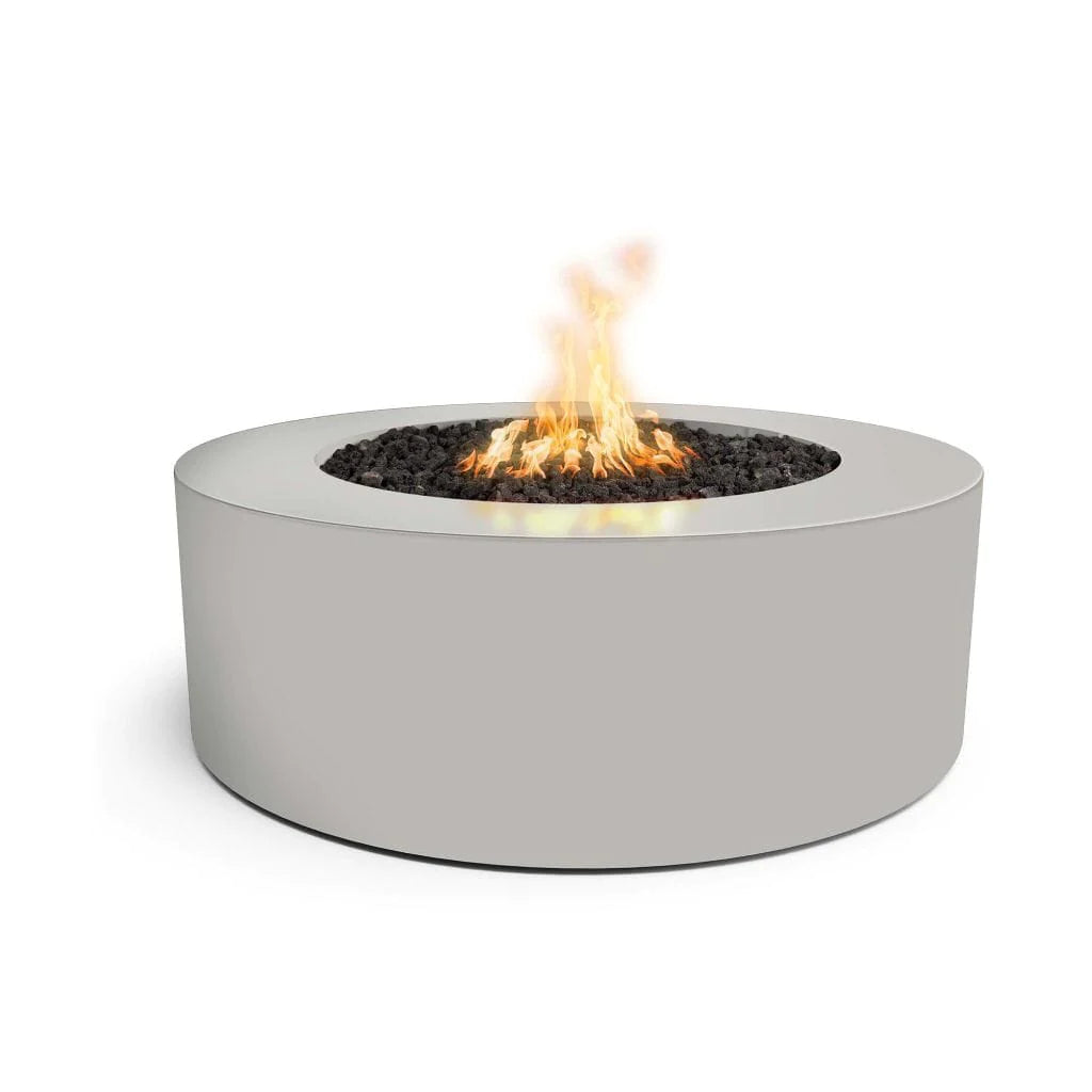 The Outdoor Plus 48" Unity Round Fire Pit - 24" Tall Powder Coated Steel