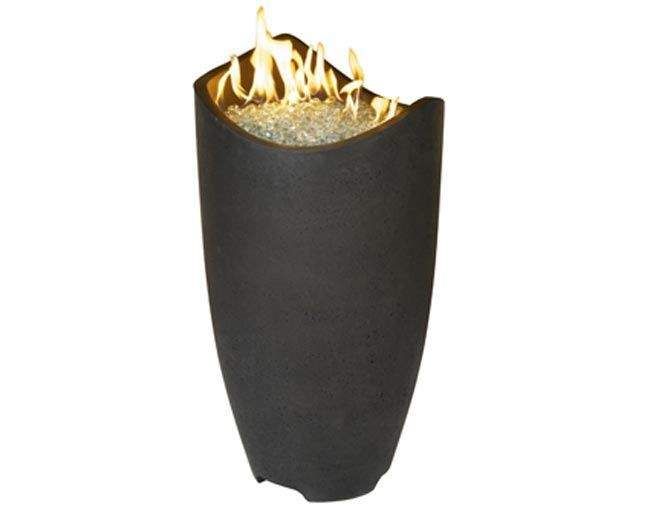 American Fyre Designs Wave Natural Gas Fire Urn - 20"