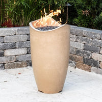 Thumbnail for American Fyre Designs Wave Natural Gas Fire Urn - 20