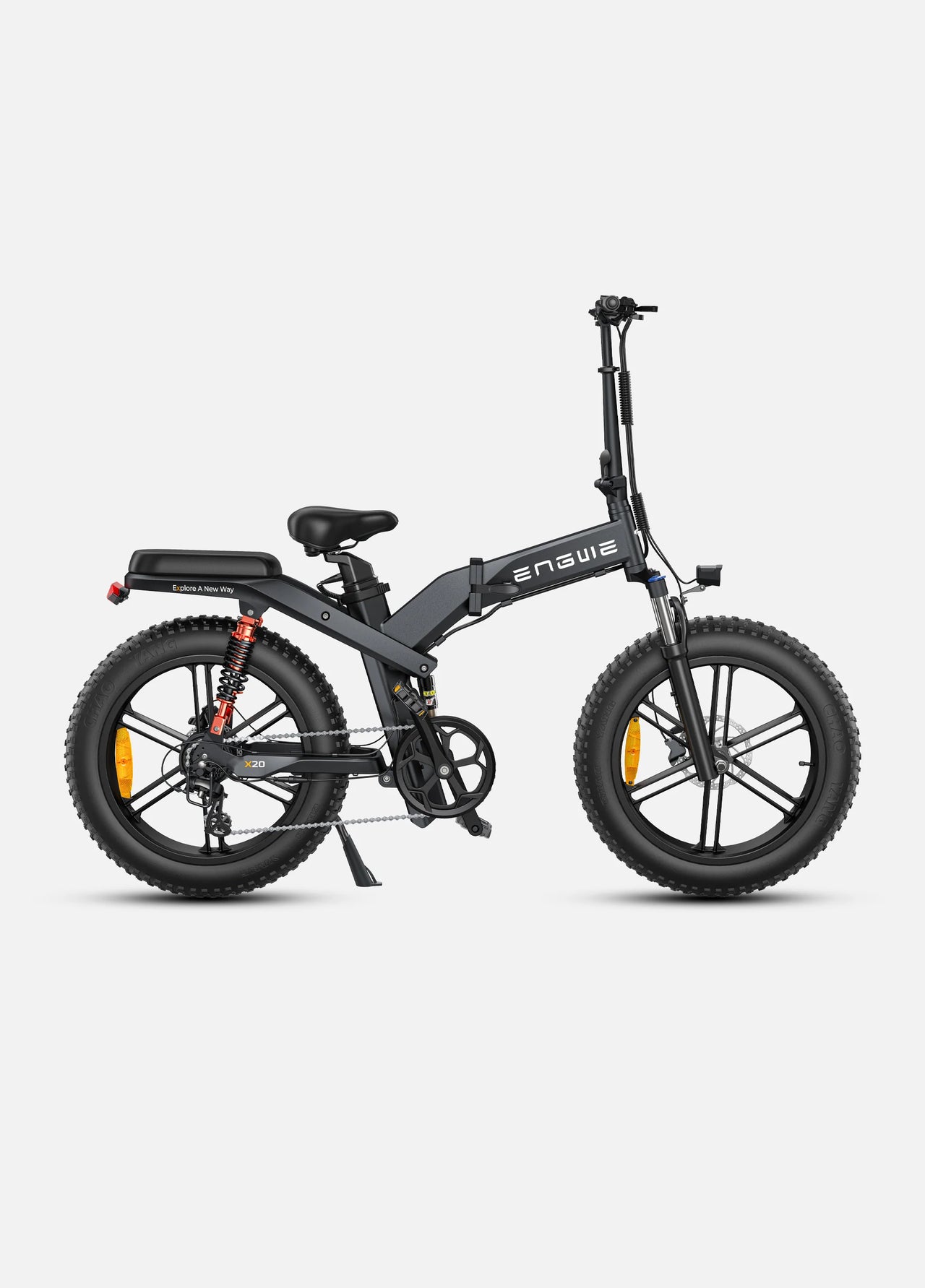 ENGWE X20 Foldable All-Terrain Triple Suspension Electric Bike