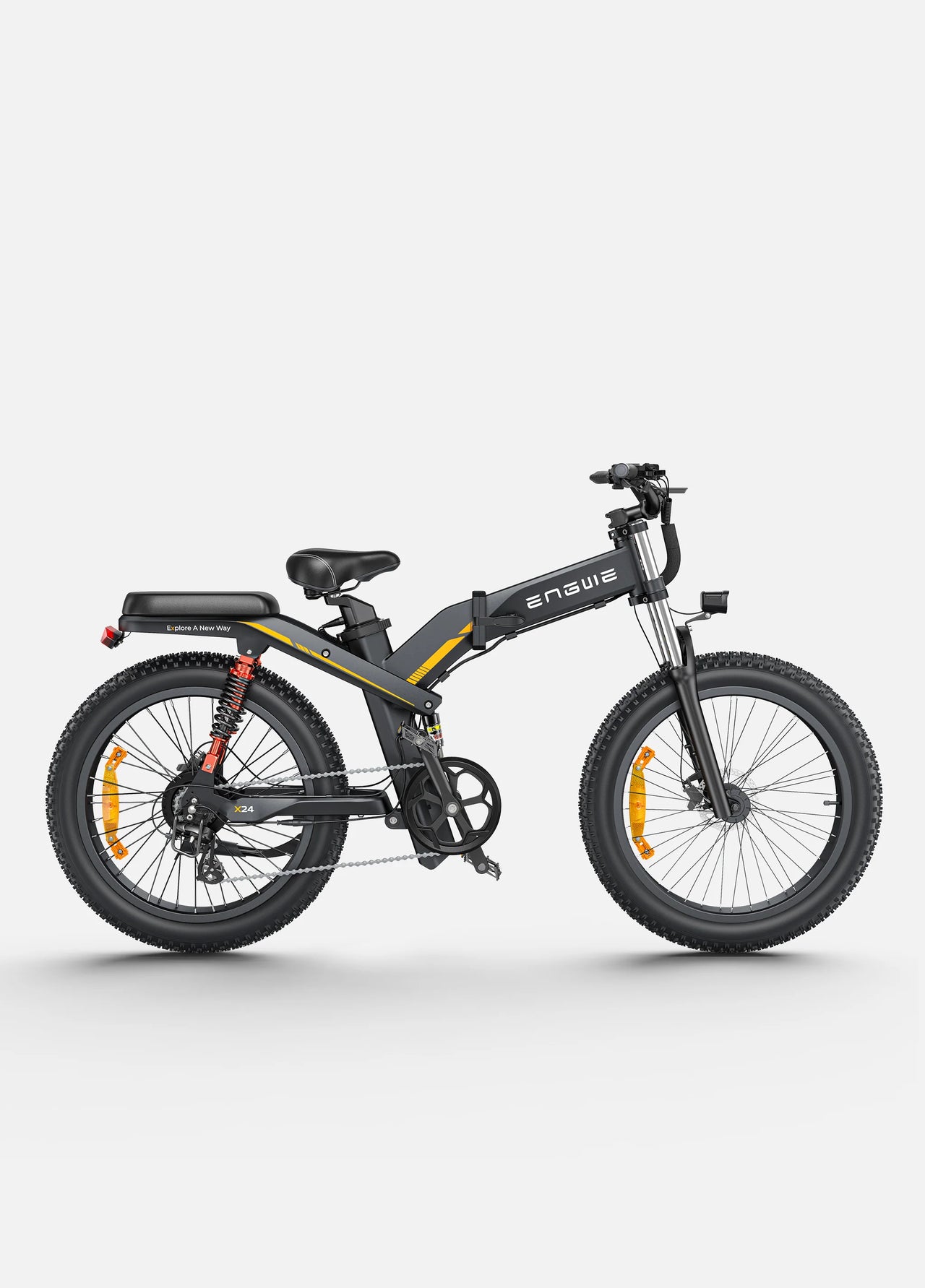 ENGWE X24 Foldable All-Terrain Triple Suspension Electric Bike