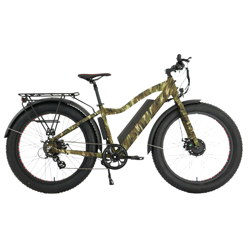 EUNORAO Fat AWD Electric Mountain Bike