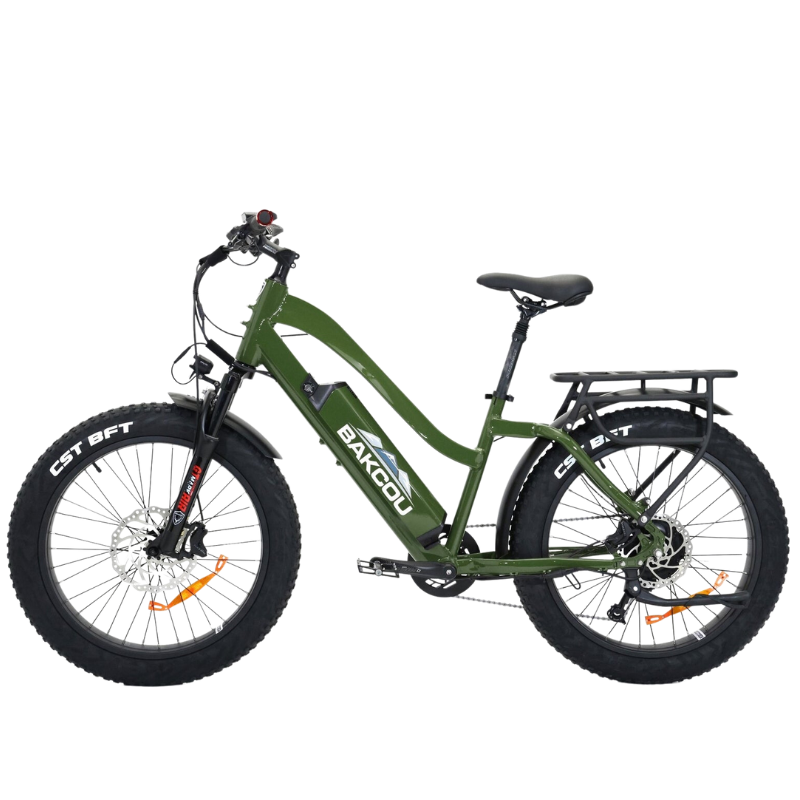 Bakcou Flatlander ST Step Thru Fat Tire Electric Bike