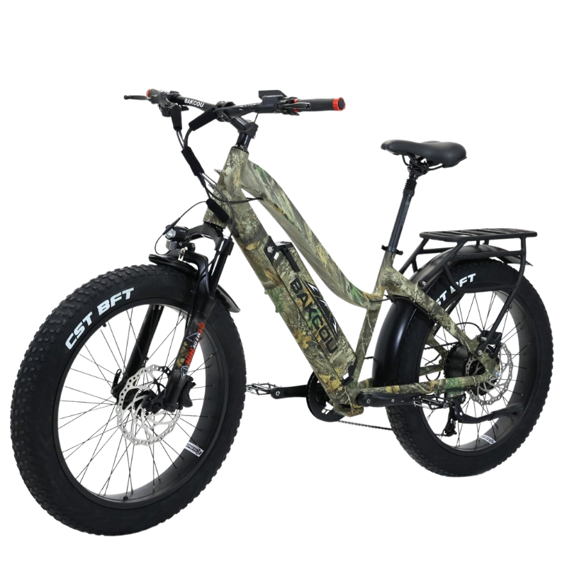 Bakcou Flatlander ST Step Thru Fat Tire Electric Bike