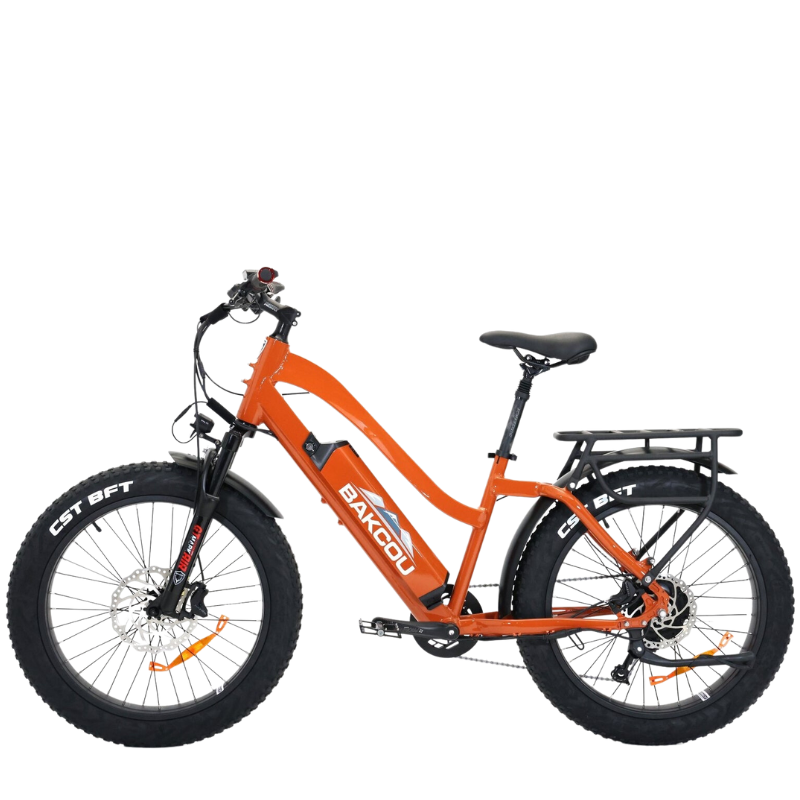 Bakcou Flatlander ST Step Thru Fat Tire Electric Bike